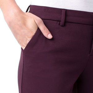 Liverpool aubergine colored dress pant,